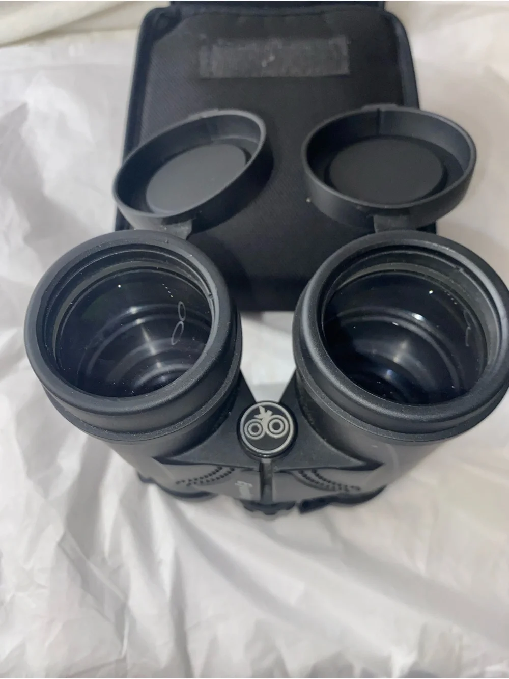 Black Compact Binoculars — Lightweight Travel Optics